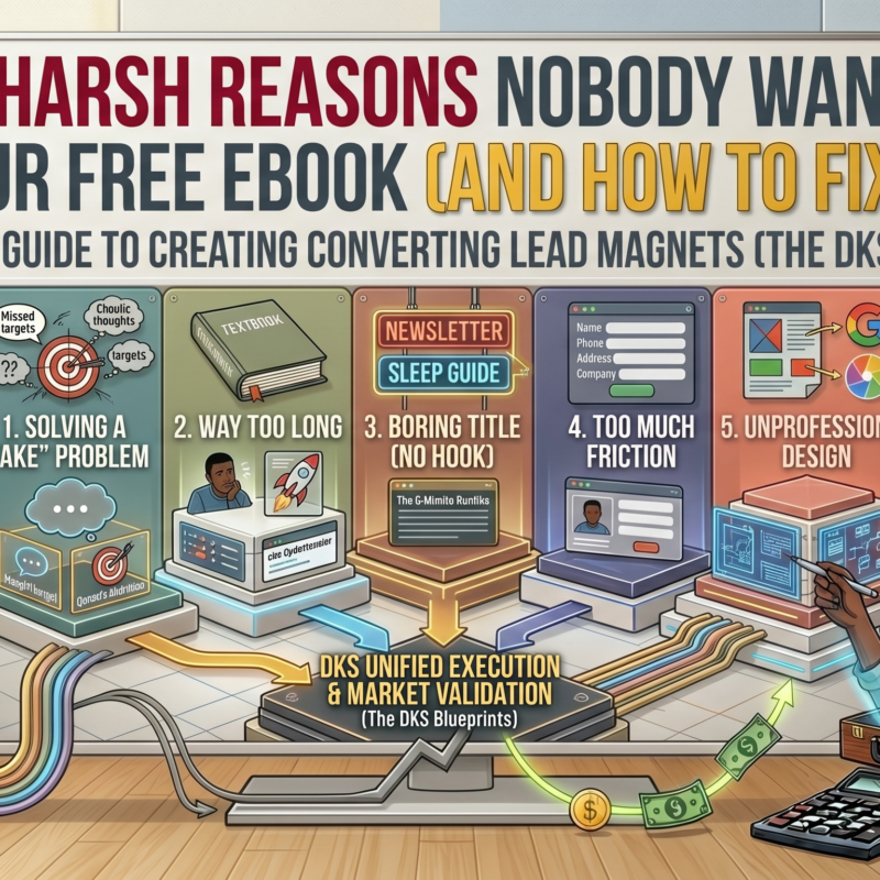 5 harsh reasons nobody wants your free eBook