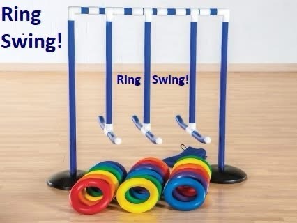 TeeterToss in action at a school event