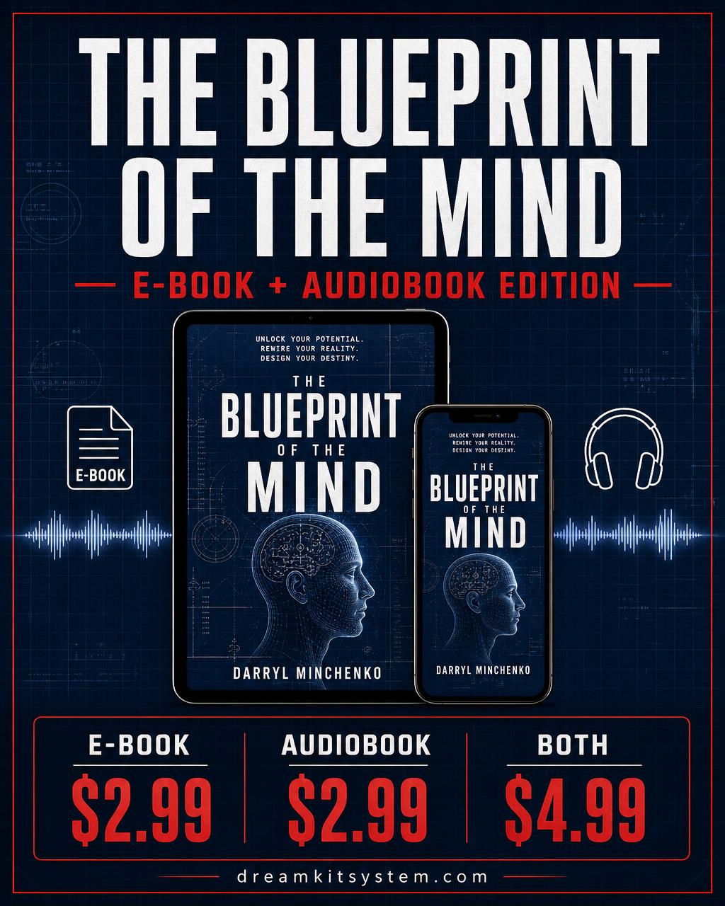 The Blueprint of the Mind — Full E-Book — digital product poster