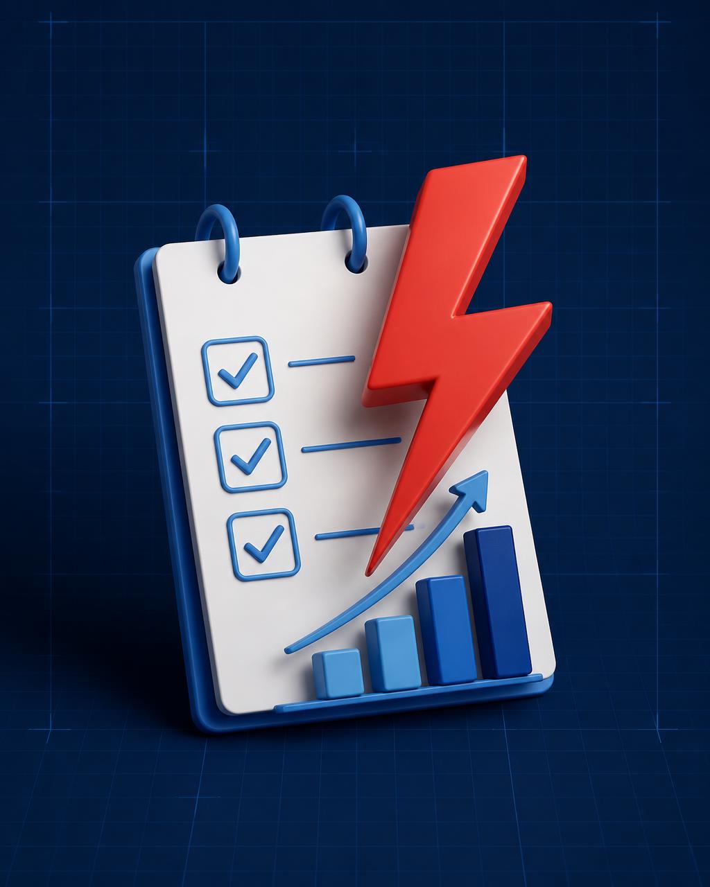 The Daily Momentum Cheat Chart — digital product poster