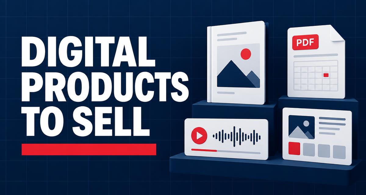 21 Digital Products to Sell in 2026 — and How to Pick Yours