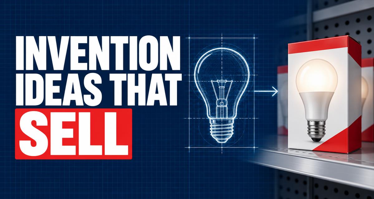 Invention Ideas That Sell: How to Spot a Winner Before You Build