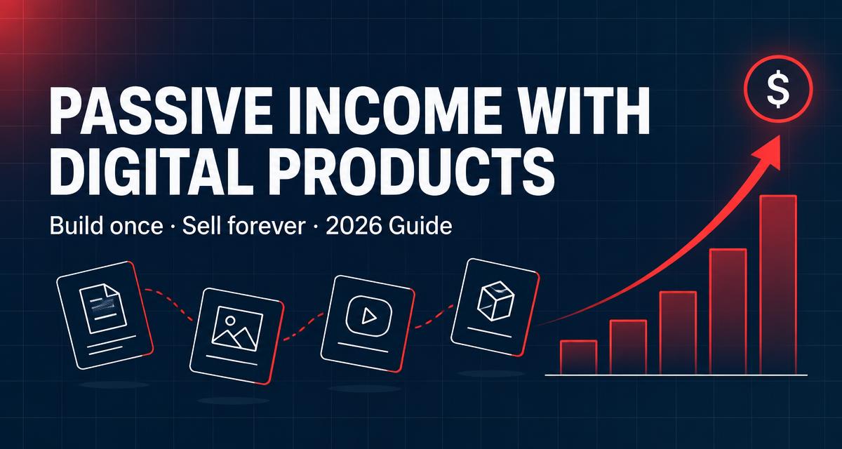 Passive Income With Digital Products: How to Earn While You Sleep