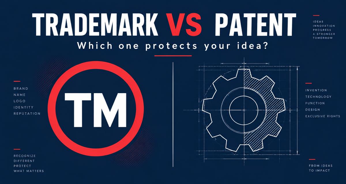 Trademark vs Patent vs Copyright: Which Protects Your Idea?