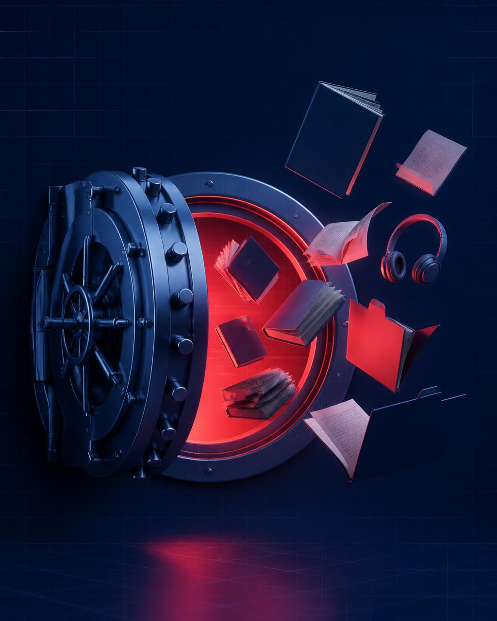 The Complete Digital Vault — digital product poster
