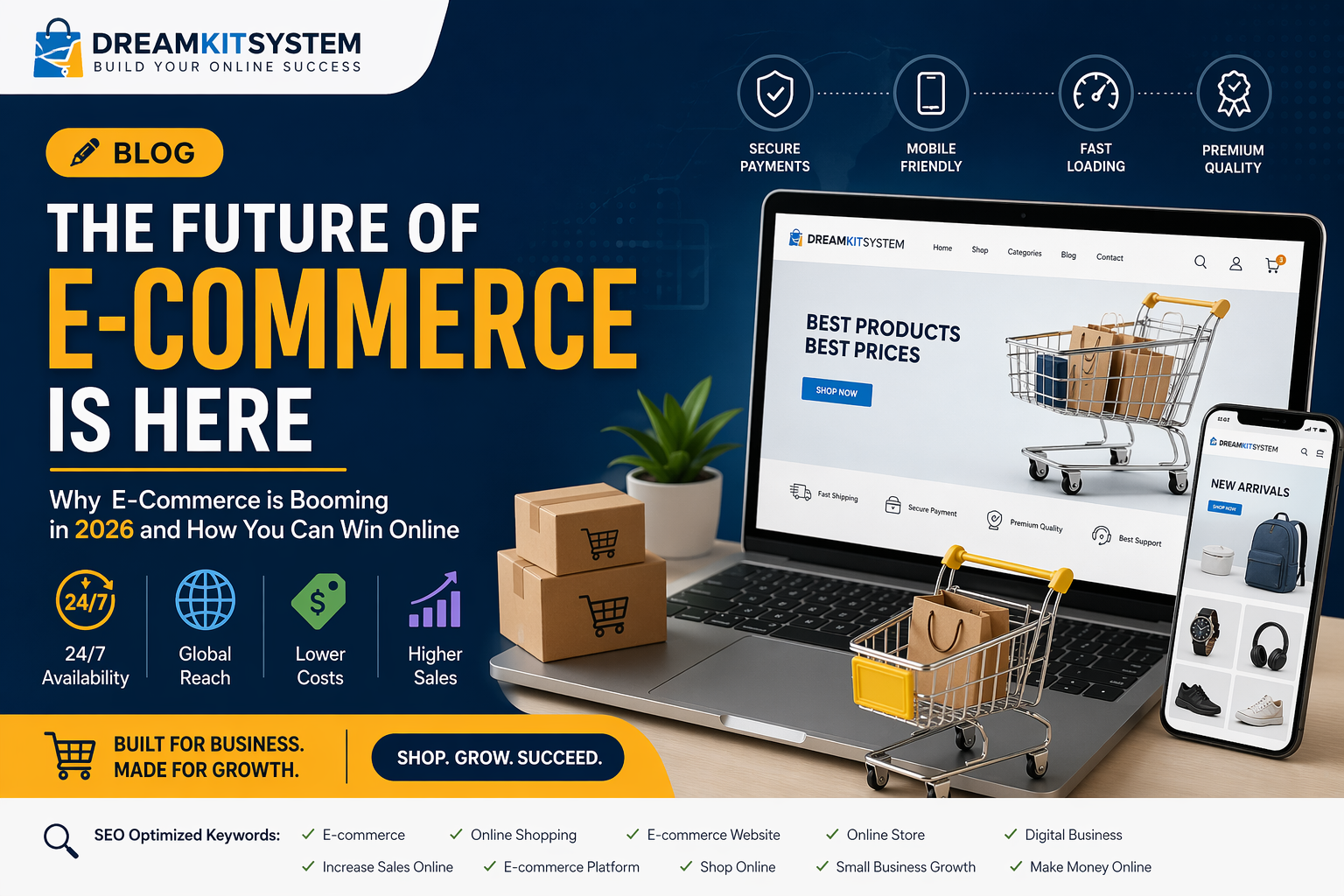 E-Commerce Website Growth in 2026: Future of Online Shopping