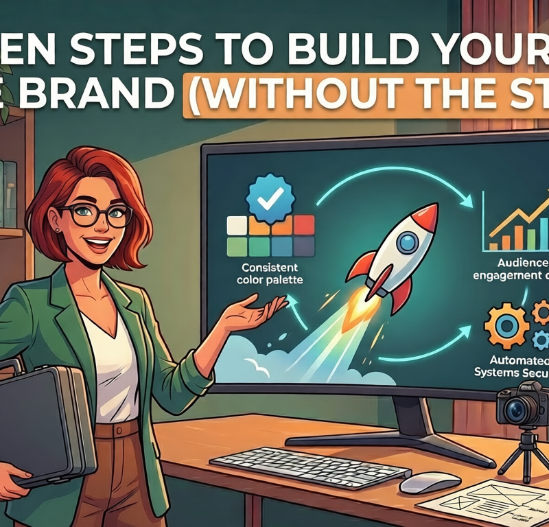 3 Proven Steps to Build Your Online Brand (Without the Stress)