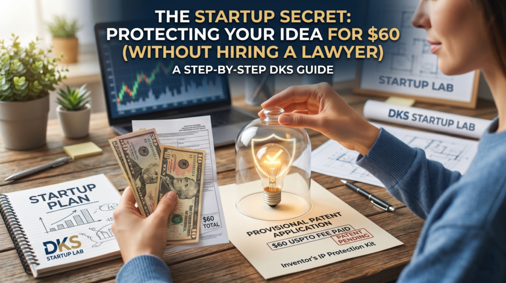The Startup Secret: How to File a $60 USPTO Provisional Patent