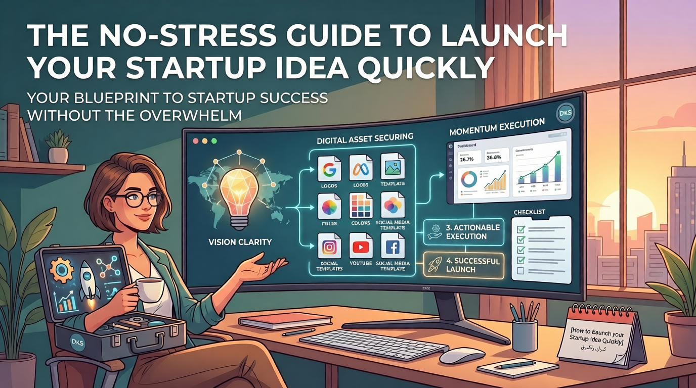The No-Stress Guide to Launch Your Startup Idea Quickly