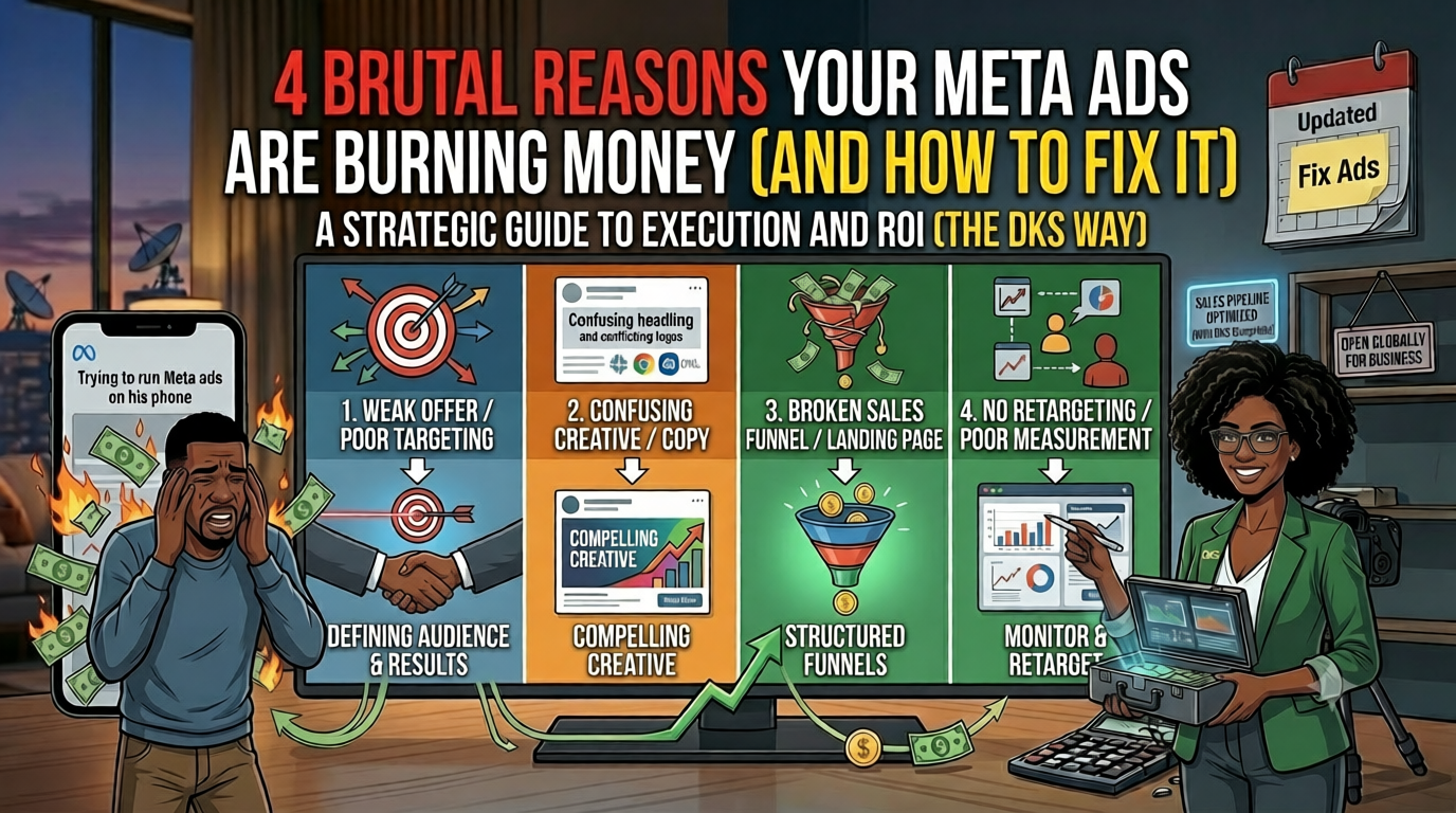 4 Brutal Reasons Your Meta Ads Are Burning Money (And How to Fix It)