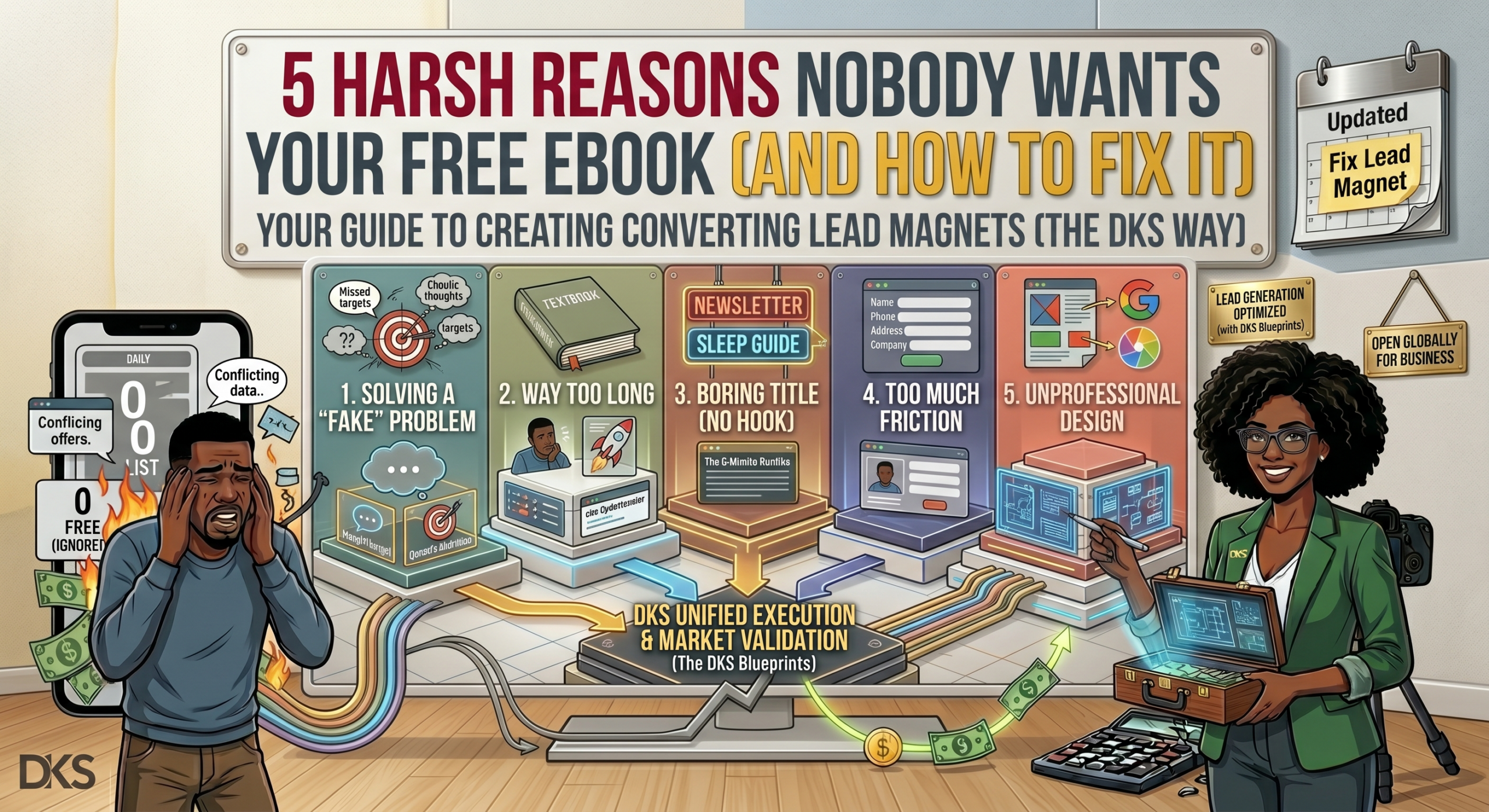 5 Harsh Reasons Nobody Wants Your Free eBook (And How to Fix It)